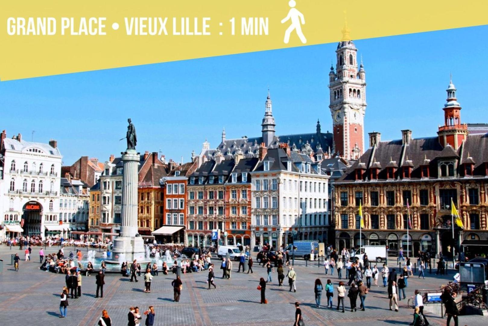 Lille Centre - Nice Flat With Terrace! Buitenkant foto